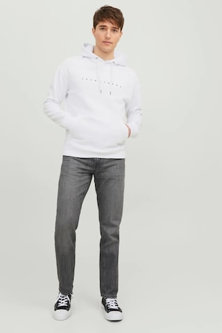 Jack & Jones Jack&jones Jjestar Jj Sweat Hood Noos Beyaz 001