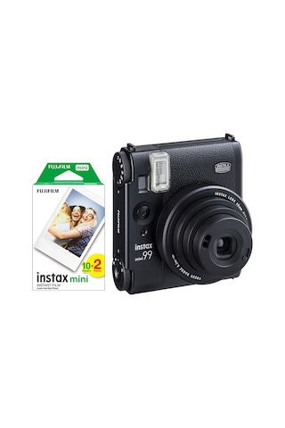 Fujifilm Instax Mini 99 Fotoğraf Makinesi + 20'li Film Siyah