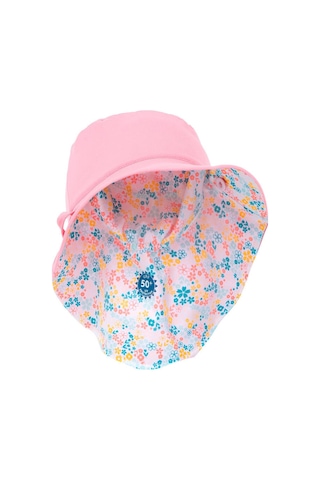 Decathlon - Uv Korumalı Şapka Bebek Uv Korumalı Şapka Çift Taraflı Pembe