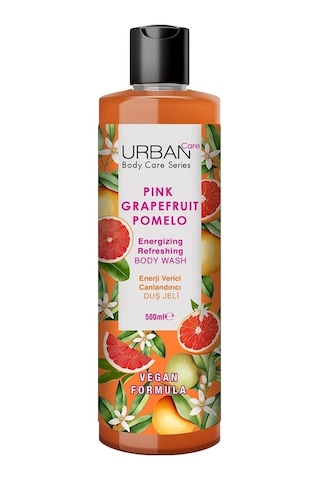 Urban Care Pink Grapefruit &amp Pomelo Canlandırıcı Ve Nemlendirici Duş Jeli 500 Ml Greyfurt