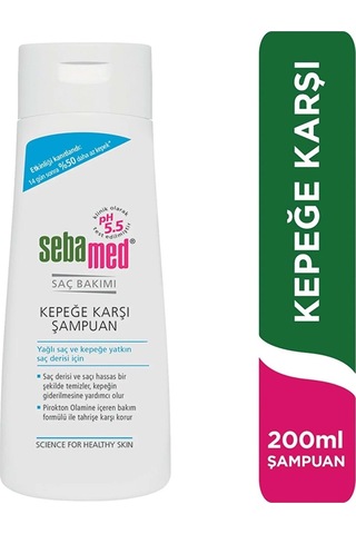 Şampuan 200ml Kepeğe Karşı Yağlı Ve Kepeğe Yatkın Saç Derisi Için 2 Li Set