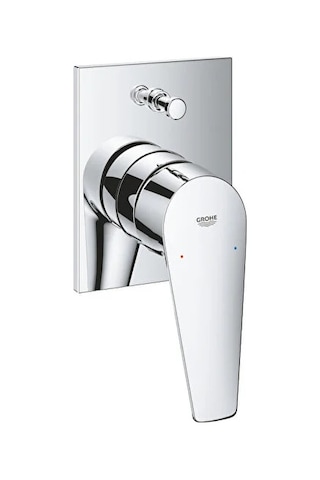 Grohe Bauedge Tek Kumandalı Banyo Bataryası - 29353001 Gümüş