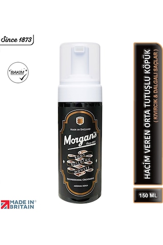 Morgan's Pomade Body Building Mousse - Doku Kazandıran Köpük 150 ML