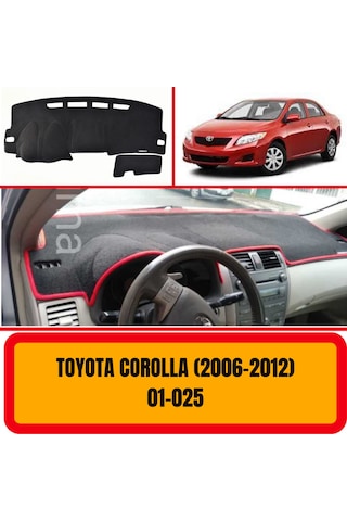 Toyota Uyumlu COROLLA E140 EUROPE 2006-2012 ÖN GÖĞÜS / PANEL /  TORPİDO KORUMASI - KILIFI - HALISI