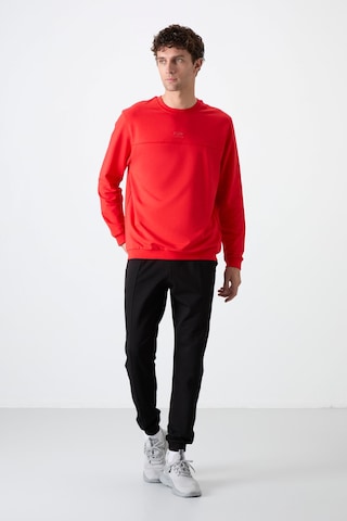 Tommy Life Keith Fiesta - Siyah Basic Erkek Eşofman Takım - 85231 Kırmızı - Siyah