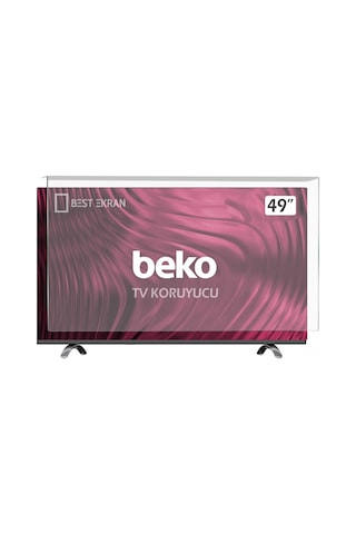 Bestekran Beko Uyumlu B49L 8900 5A Tv Ekran Koruyucu - 49" İnç B49L89005A