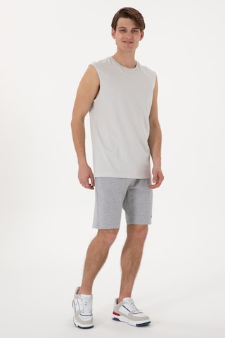 U.s. Polo Assn. Erkek Gri Melanj Şort Örme 50305933-vr086 GRI MELANJ