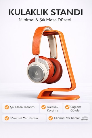 Onami Kulaklık Standı Gaming Headset Masaüstü Kulaklık Tutucu