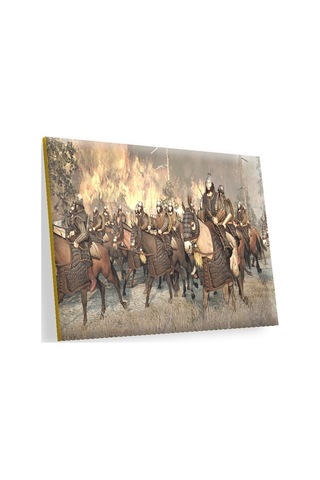 Cakasepetim Total War Attila Ahşap Mdf Tablo