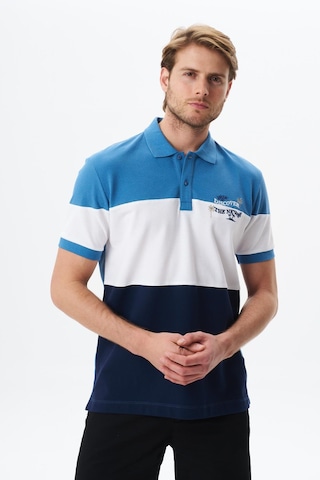 AR-MA Arma Erkek Regular Fit % 100 Pamuk Pike Polo Yaka Tişört Y29374355302 Mavi