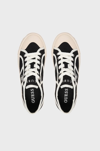Guess Issah Kadın Sneaker Ayakkabı Flpıssfal12 Siyah