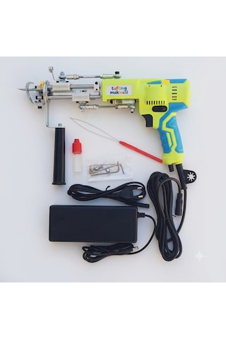 Ak-v Tufting Tabancası - Tufting Makinesi 245 (Neon Yeşili)