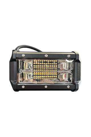 Beyaz Sarı Led Çakarlı Off Road Sis Farı Çalışma Lambası 24 Led 1