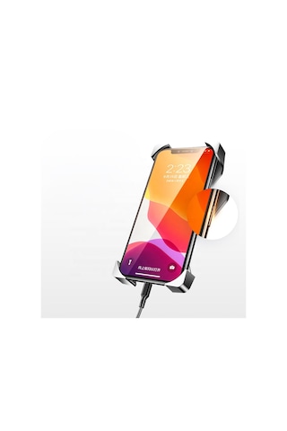 Bisiklet Motosiklet Telefon Tutucu Gidon Bağlantılı 360 Döner 4 Kollu Güvenli Telefon Standı