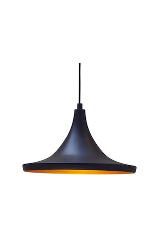 Riolight Retro Metal Sarkıt Avize Beyaz Içi Sarı Çap: 36 Cm