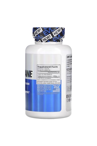 Evlution Organic Lion S Mane Mushroom Nootropics Brain Nerve Supp