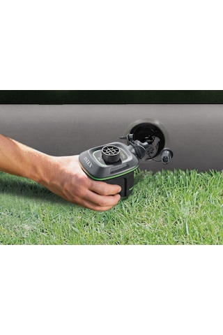 Intex 64779 Çift Kişilik Prestij Kamp Yatağı 152 203 Cm + Pilli Pompa Yeşil