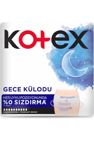 Kotex Regl Gece Külodu 2'li