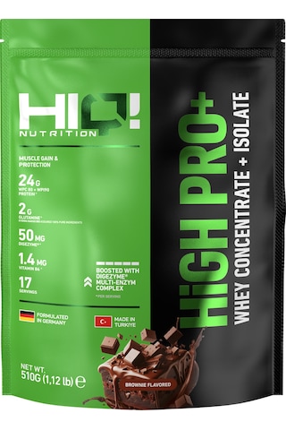Hıq High Pro+ 510gr Brownıe Flavored