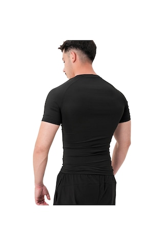 Musclecloth Tech Kısa Kollu T-shirt Siyah Siyah