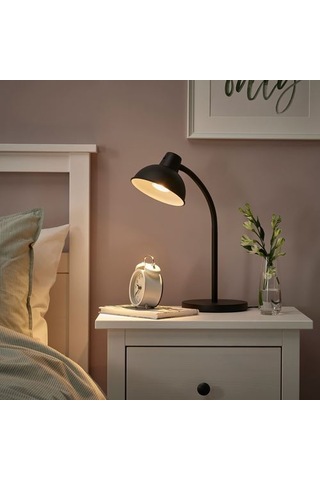 Ikea Skurup Çalışma Lambası, Siyah, 40 Cm