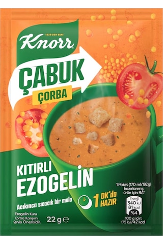 Knorr Çabuk Çorba 6 Çeşit 36 Lı Karma Paket