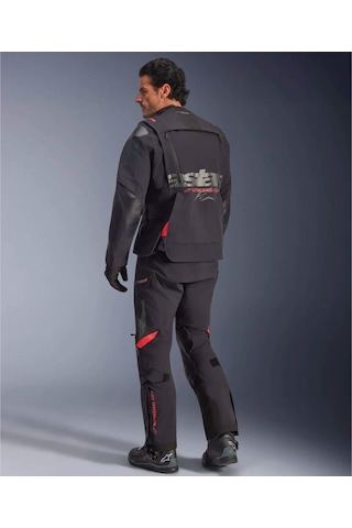 Alpinestars Halo Pro Ds Korumalı Motosiklet Montu Siyah Kırmızı