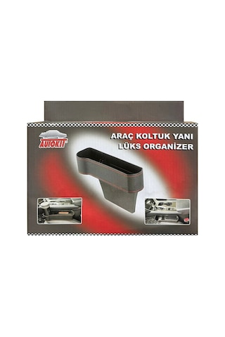 Autokit Araç Koltuk Yanı Lüks Organizer 5'li Avantaj Paketi Mıchu