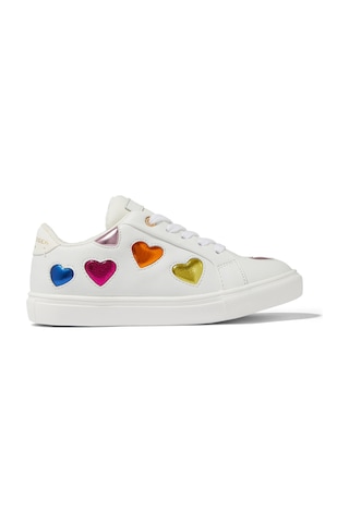 Kurt Geiger Çocuklar Için Mini Kalp Sneaker Ayakkabılar Beyaz