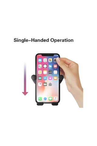 Torima Sıkıştırma Tipi 4.5 - 6.5 " Telefonlar İçin Telefon Tutacağı Siyah