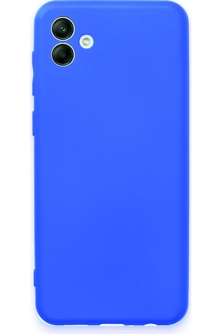 Newface Samsung Galaxy Uyumlu A04 Kılıf First Silikon Semeglbl - 64 - Mavi