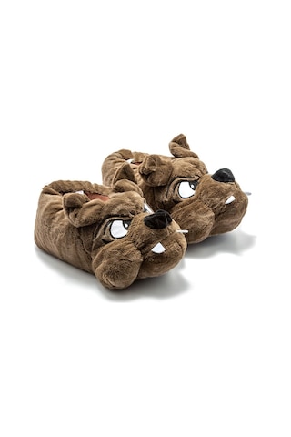 Twigy Cane Kadın, Garson Boy Hayvanlı Panduf Kahverengi 33/38 AA0616 Kahverengi