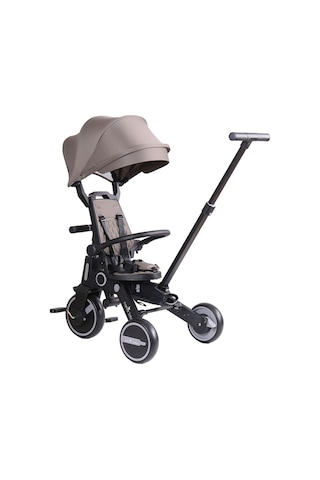 Merkür Bebe Falky 7in1 Katlanabilir Üç Tekerlekli Bebek ve Çocuk Bisikleti Yeşil