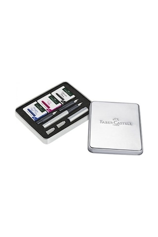Faber-castell Grip 2011 Dolma Kalem Kaligrafi Seti Çok Renkli