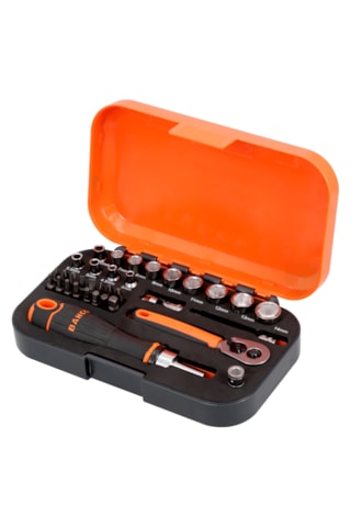 Bahco S34mc8h 1/4'' Karbüratör Lokma Takımı 34 Parça