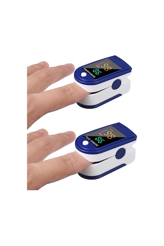 Vkemall Pulse Oksimetre Dijital Parmak Ucu Nabız Oksimetresi Kan Oksijen Sensörü Doygunluk Lcd Mini Spo2