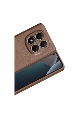 Redmi Note 15 Pro 4g Thermax Silikon Kılıf - Kahverengi