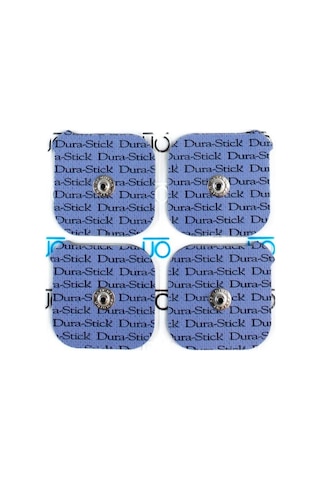 Compex Dura-Stick Plus 5 x 5 CM Çıt Çıtlı Kare Tens Pedi 4'lü