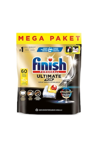 Finish Ultimate Plus Limon 60'li