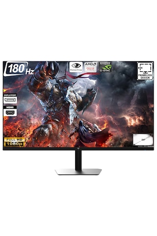 Ktc H25T7 24.5" 1 MS 180 Hz HDMI+Display Freesync Full HD Fast IPS LED Monitör
