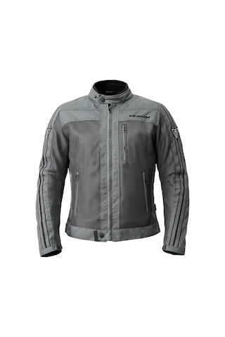 Venom Compass Racing Motorsiklet Montu Gray Full Koruma Motorcu Mont