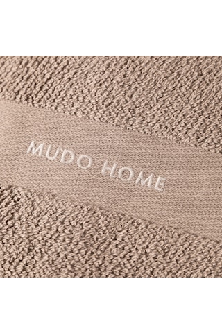 Mudo Home Mudo Home Koyu Bej Yüz Havlusu 50x80
