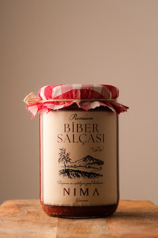 Nima Gurme Tatlı Biber Salçası 700 G