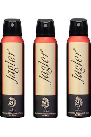 Jagler Classic Erkek Sprey Deodorant 150 ML x 3