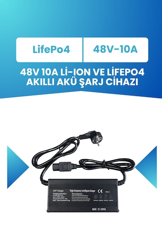 48v Lifepo₄ Batarya İçin 58.4v 10a Uzun Ömürlü Akıllı Şarj Cihazı