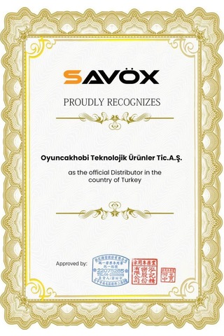 Savox Sb2236mg Digital Servo Brushless Motor High Voltage Su Geçirmez Metal Dişli