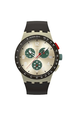 Swatch Obsıdıan Ink Sust402 Kol Saati Krem