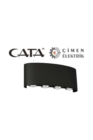 Cata Ct 8013 15w Dış Mekan Led Aplik Amber