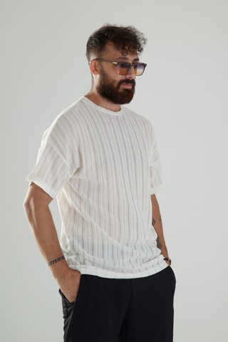 Cocopelli Tasarım Beyaz T-shirt Coc1104 Beyaz