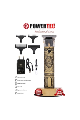 Powertec TR-1818 Sakal Ense Çizim Tıraş Makinesi